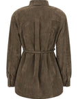Fendi Fendi Suede Shirt
