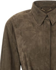 Fendi Fendi Suede Shirt