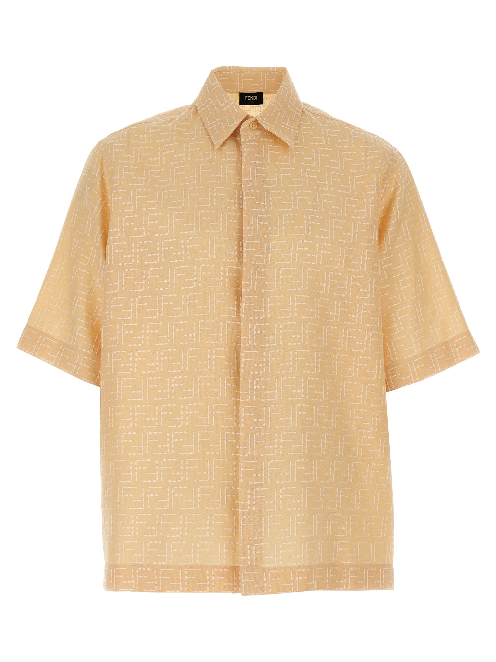 Fendi Fendi Ff Jacquard Shirt