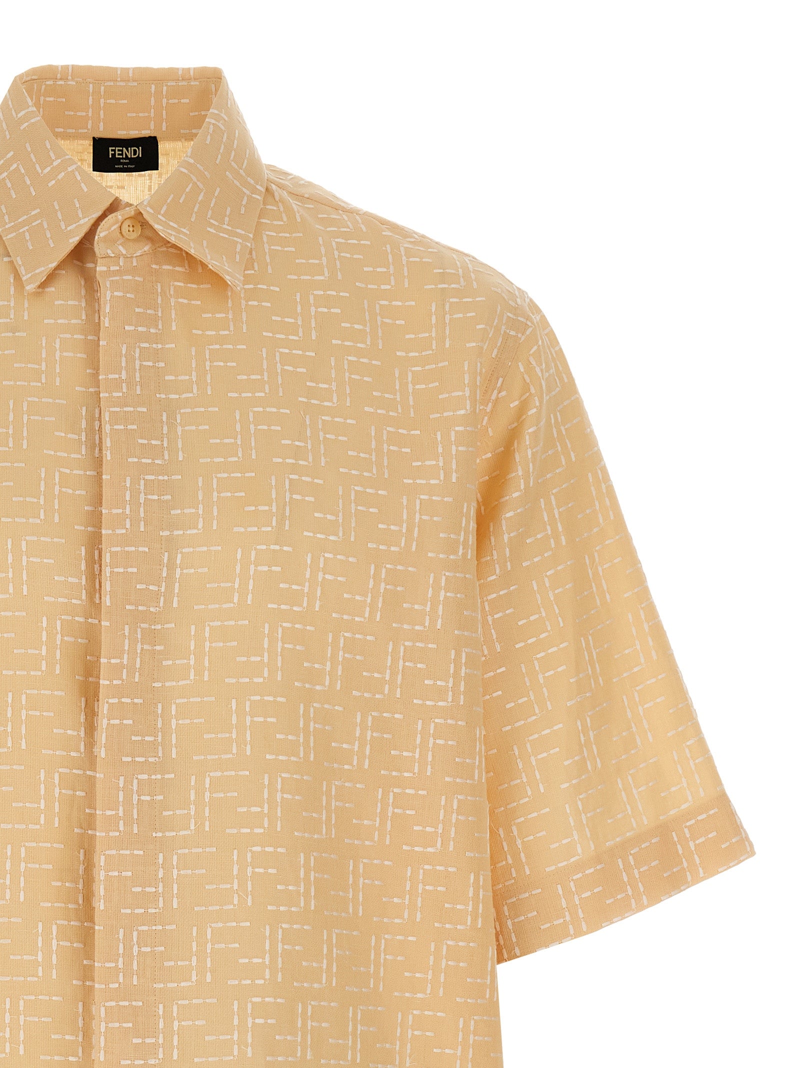 Fendi Fendi Ff Jacquard Shirt