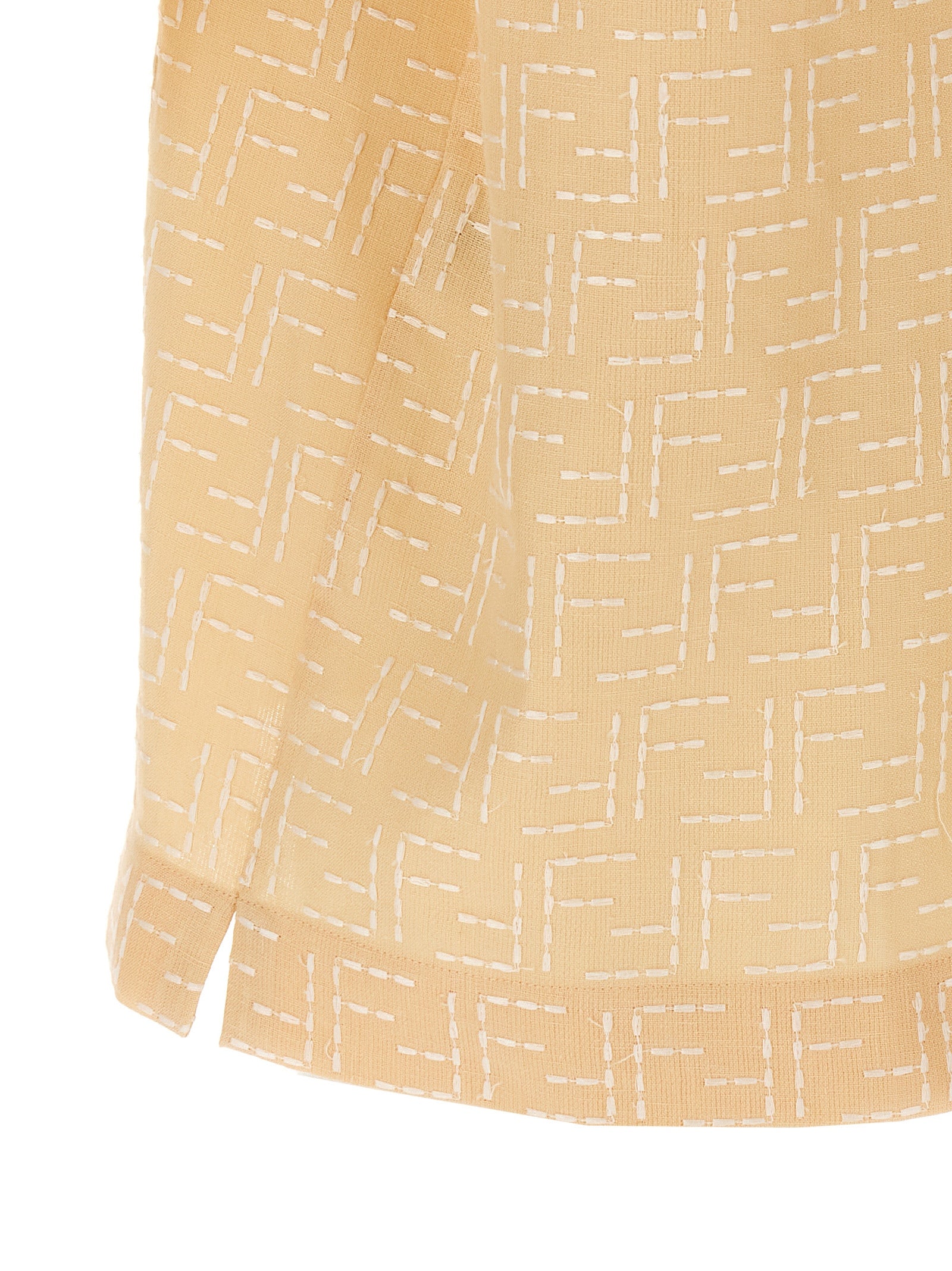 Fendi Fendi Ff Jacquard Shirt
