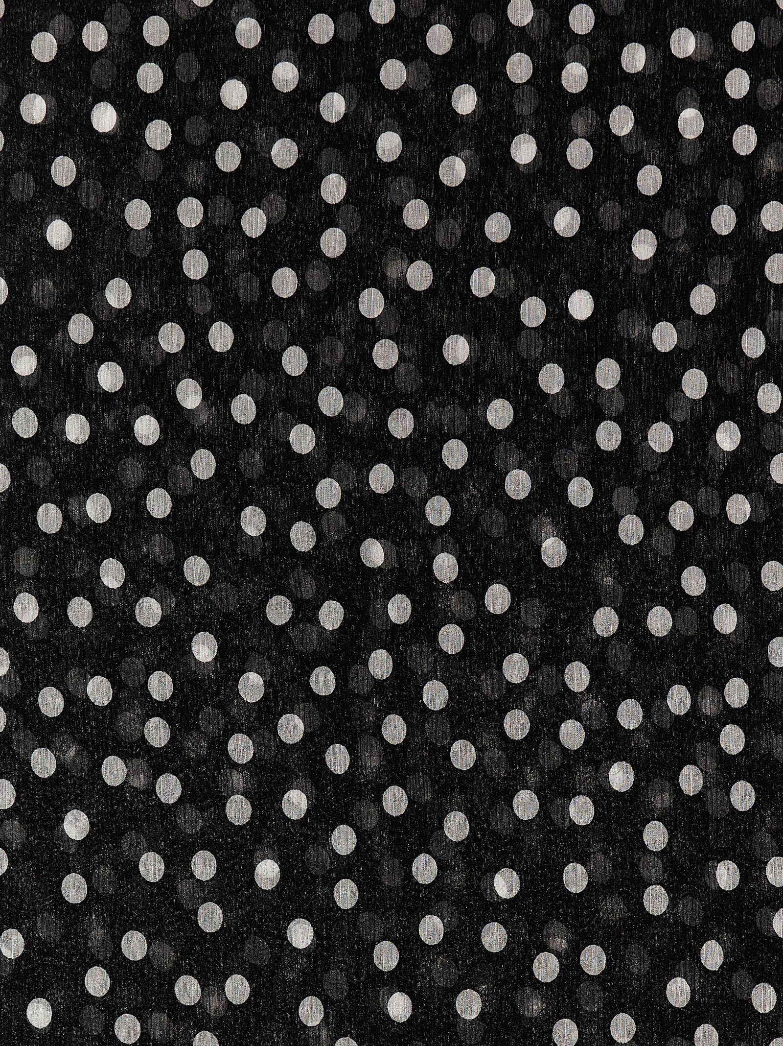 Dolce &amp; Gabbana Dolce &amp; Gabbana Polka Dot Chiffon Scarf
