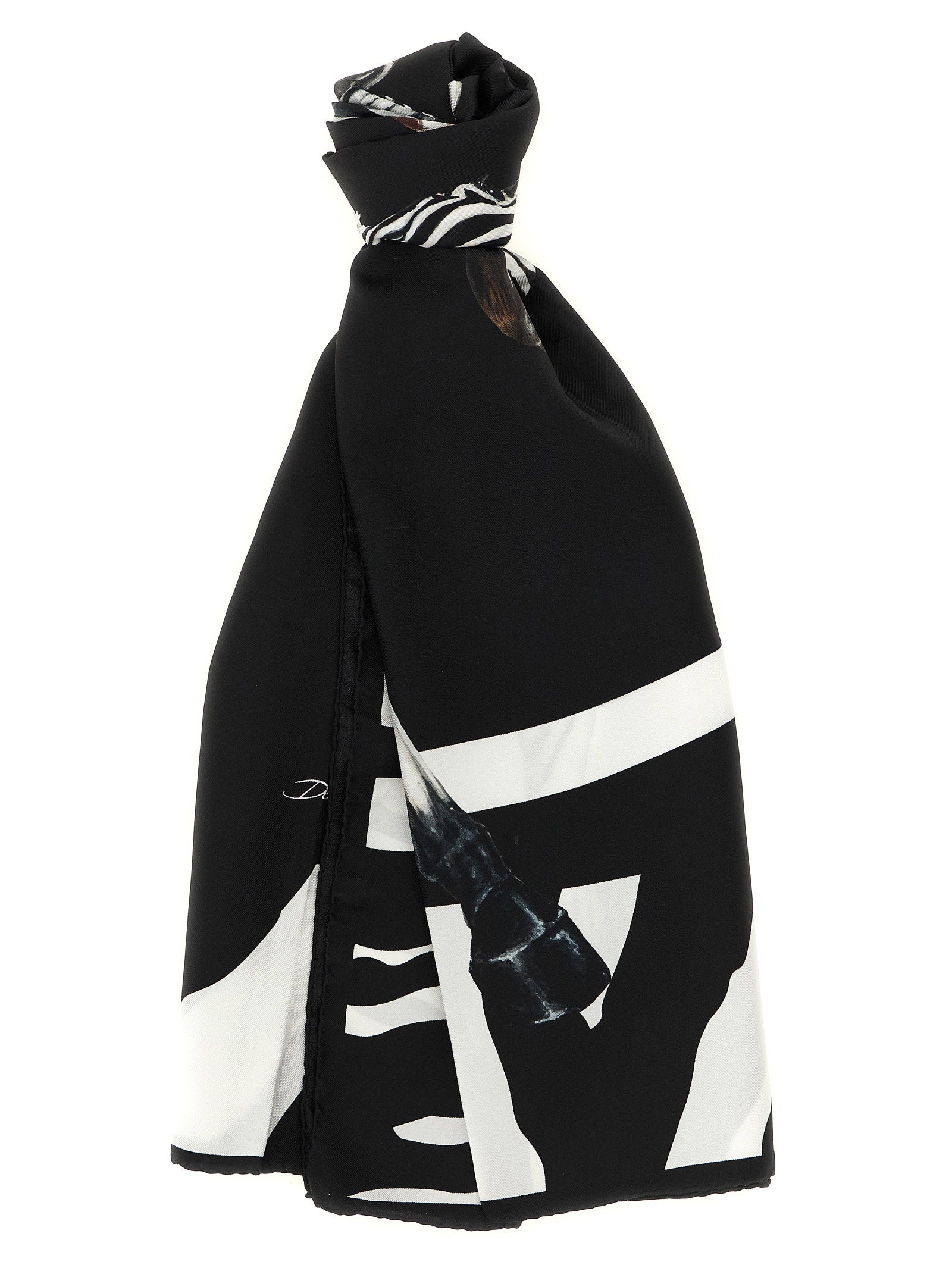 Dolce &amp; Gabbana Dolce &amp; Gabbana Zebra Print Scarf