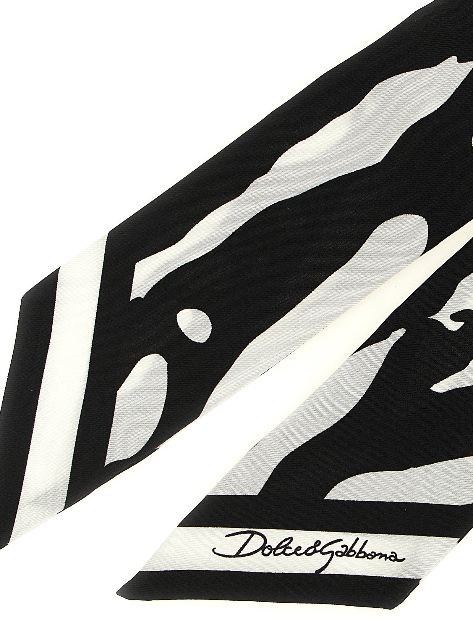 Dolce &amp; Gabbana Dolce &amp; Gabbana Zebra Print Scarf
