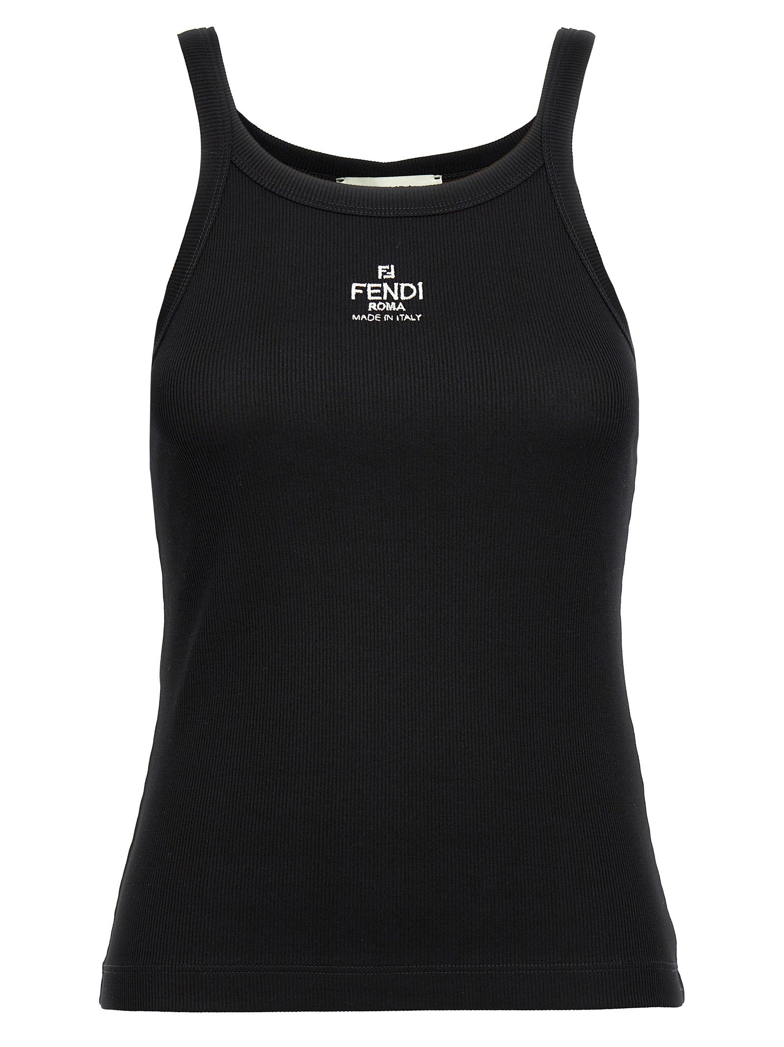 Fendi Fendi Logo Tank Top