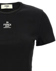 Fendi Fendi Cropped T-shirt