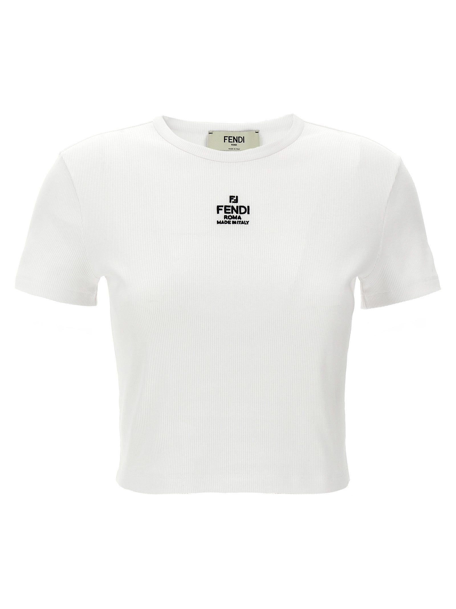 Fendi Fendi Cropped T-shirt