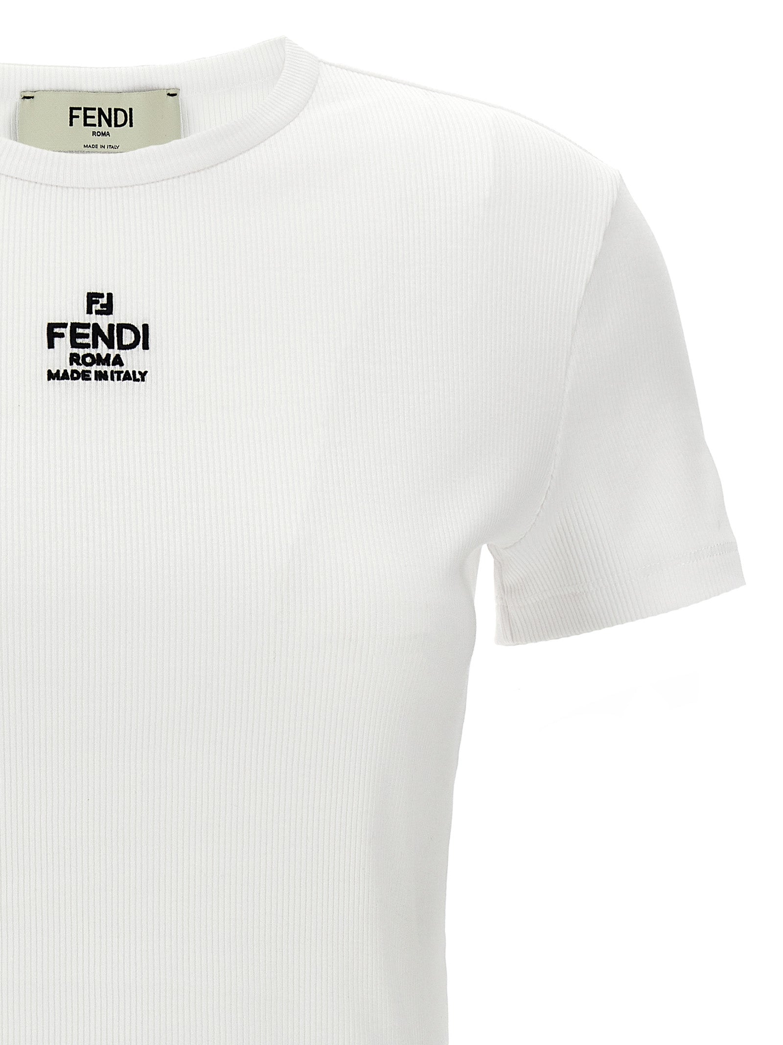 Fendi Fendi Cropped T-shirt