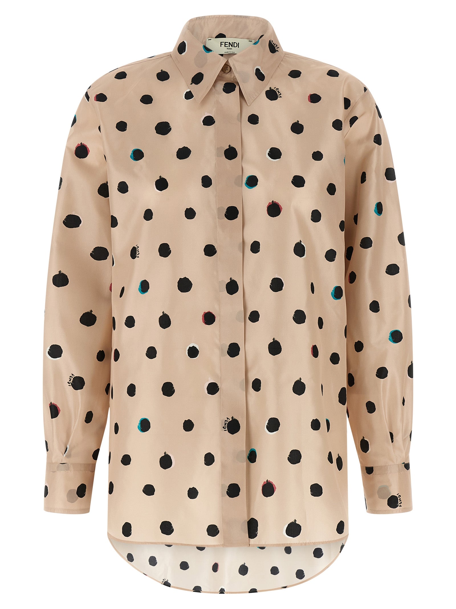 Fendi Fendi Falena Dots Shirt
