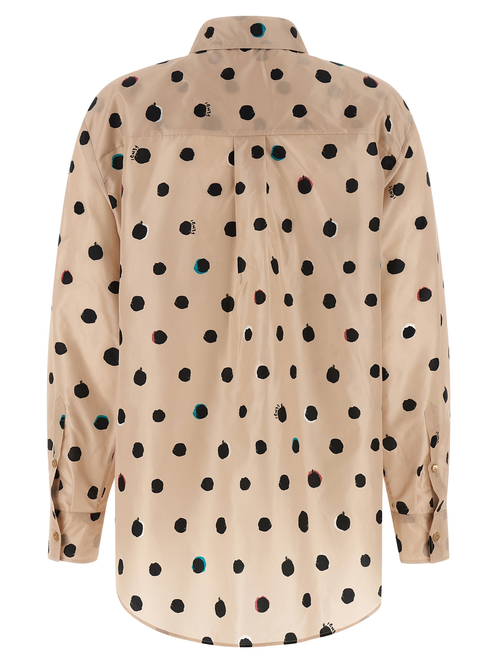 Fendi Fendi Falena Dots Shirt