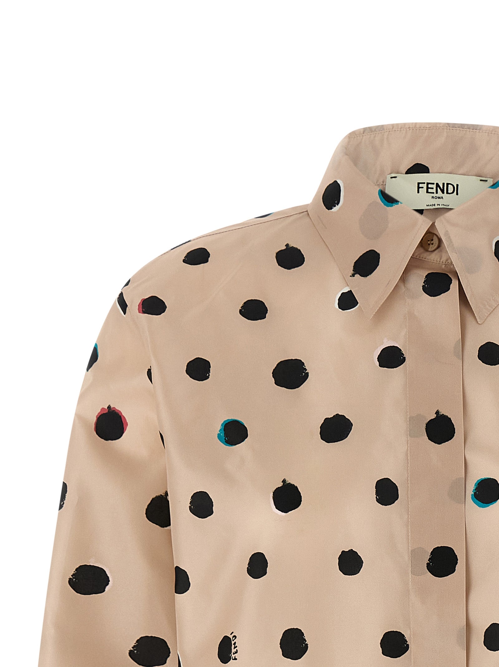 Fendi Fendi Falena Dots Shirt