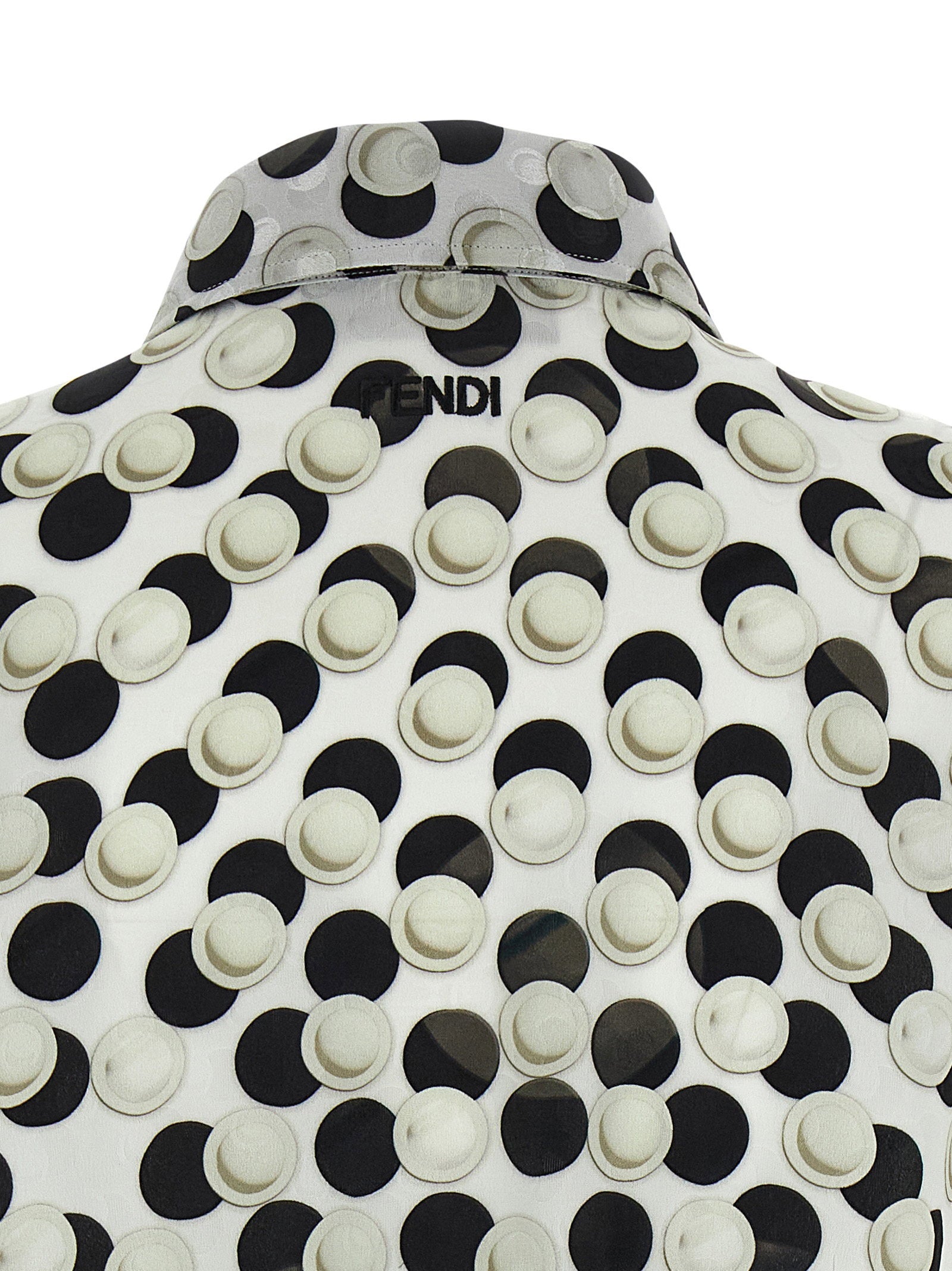 Fendi Fendi Polka Dot Crop Top