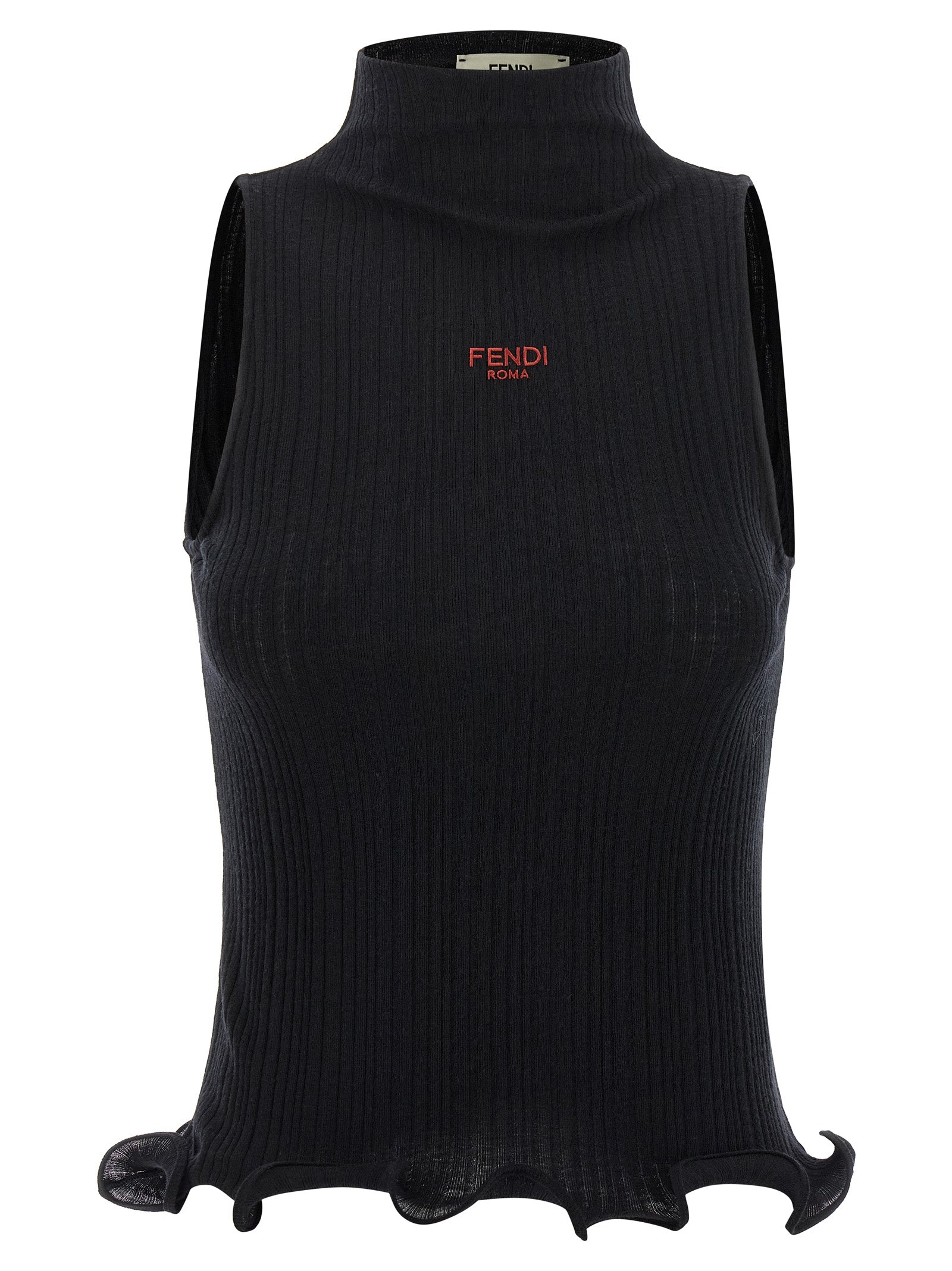 Fendi Fendi Ruffled Top