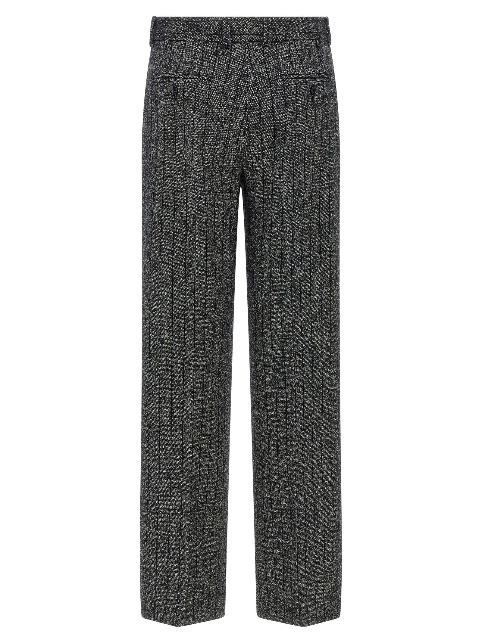 Dolce &amp; Gabbana Dolce &amp; Gabbana Striped Wool Pants