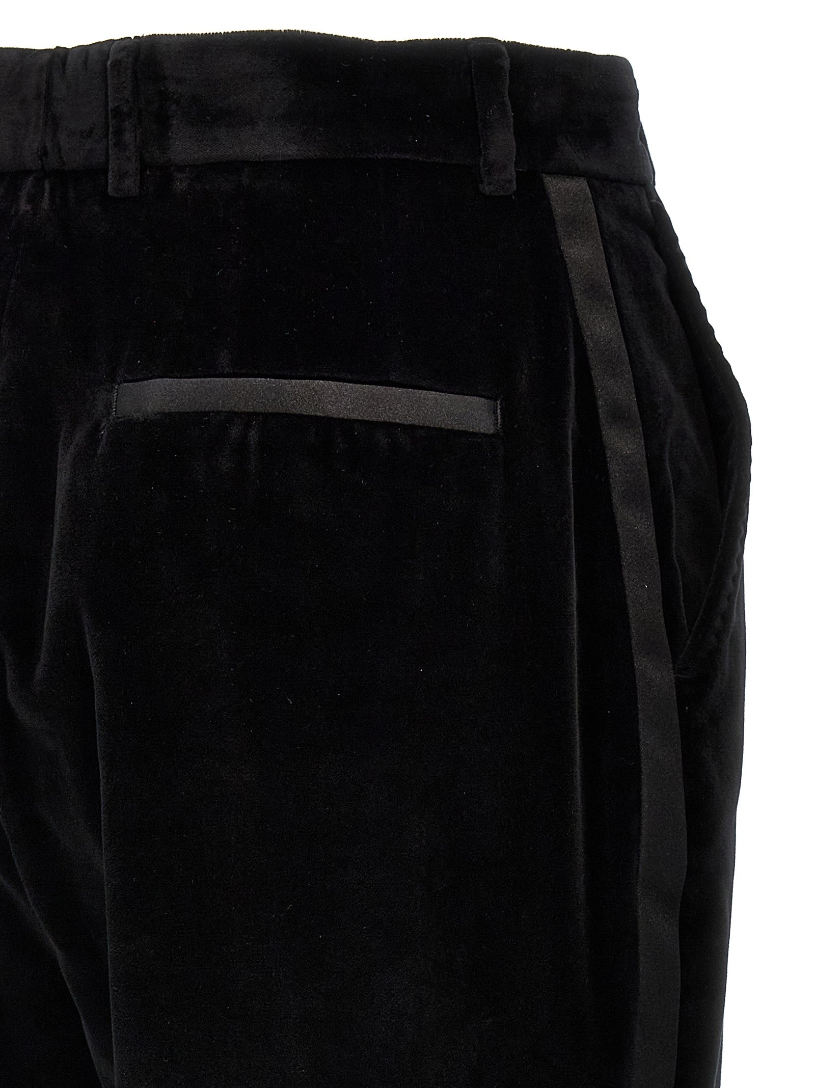 Dolce &amp; Gabbana Dolce &amp; Gabbana Velvet Tuxedo Pants