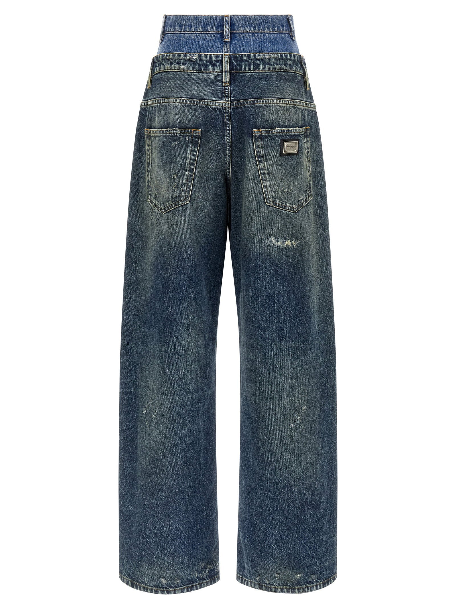Dolce &amp; Gabbana Dolce &amp; Gabbana Double Layer Jeans