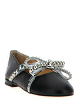 Mach & Mach Mach & Mach Crystal Studs Ballet Flats