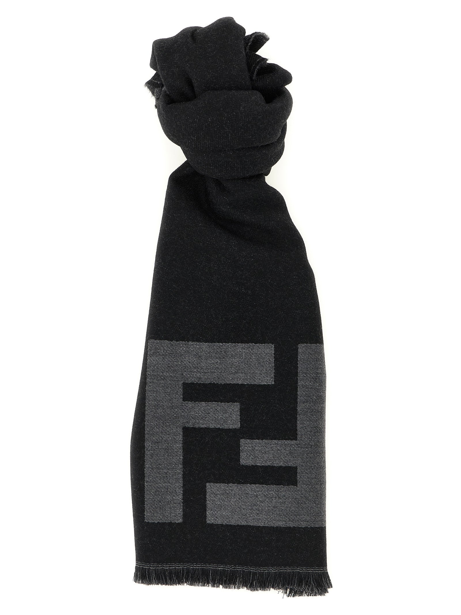 Fendi Fendi Ff Macro Scarf