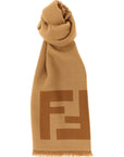 Fendi Fendi Ff Macro Scarf