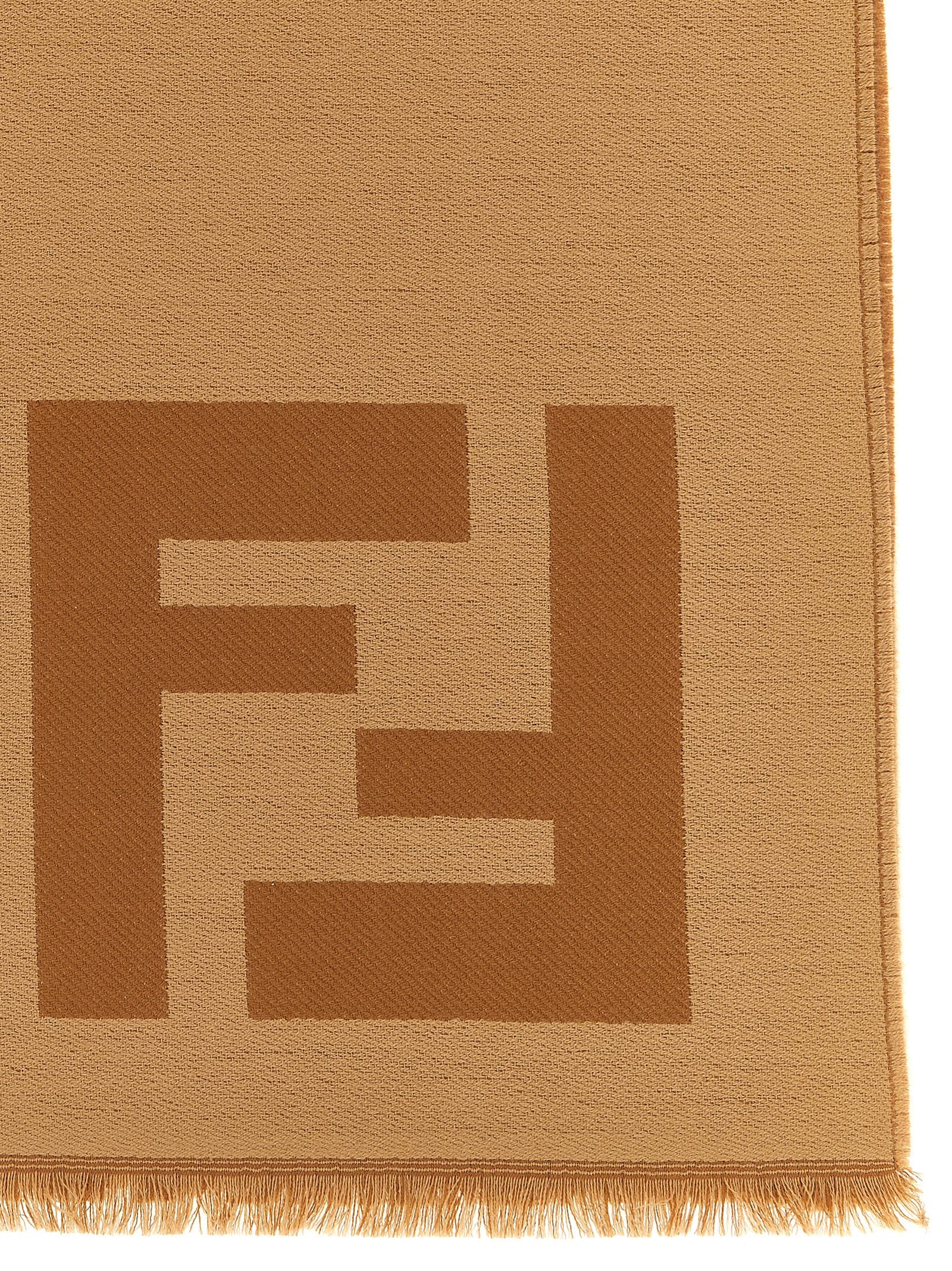 Fendi Fendi Ff Macro Scarf