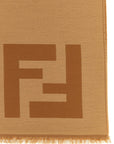 Fendi Fendi Ff Macro Scarf