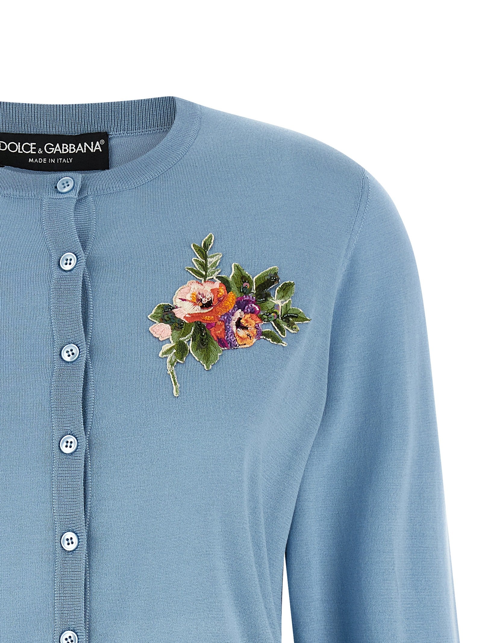 Dolce &amp; Gabbana Dolce &amp; Gabbana Floral Embroidery Cardigan