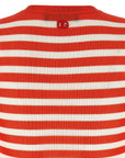 Dolce & Gabbana Dolce & Gabbana Striped Viscose Cardigan