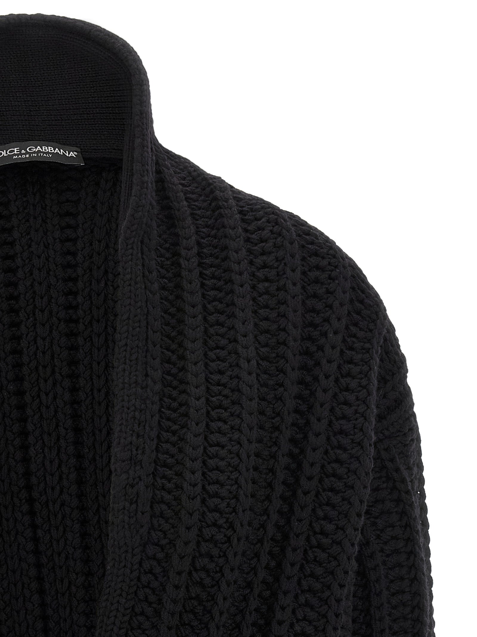 Dolce &amp; Gabbana Dolce &amp; Gabbana Coarse Wool Cardigan