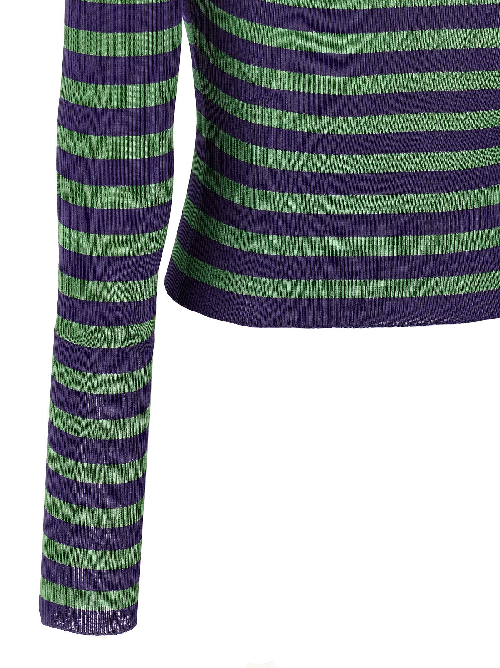 Dolce &amp; Gabbana Dolce &amp; Gabbana Striped Viscose Sweater