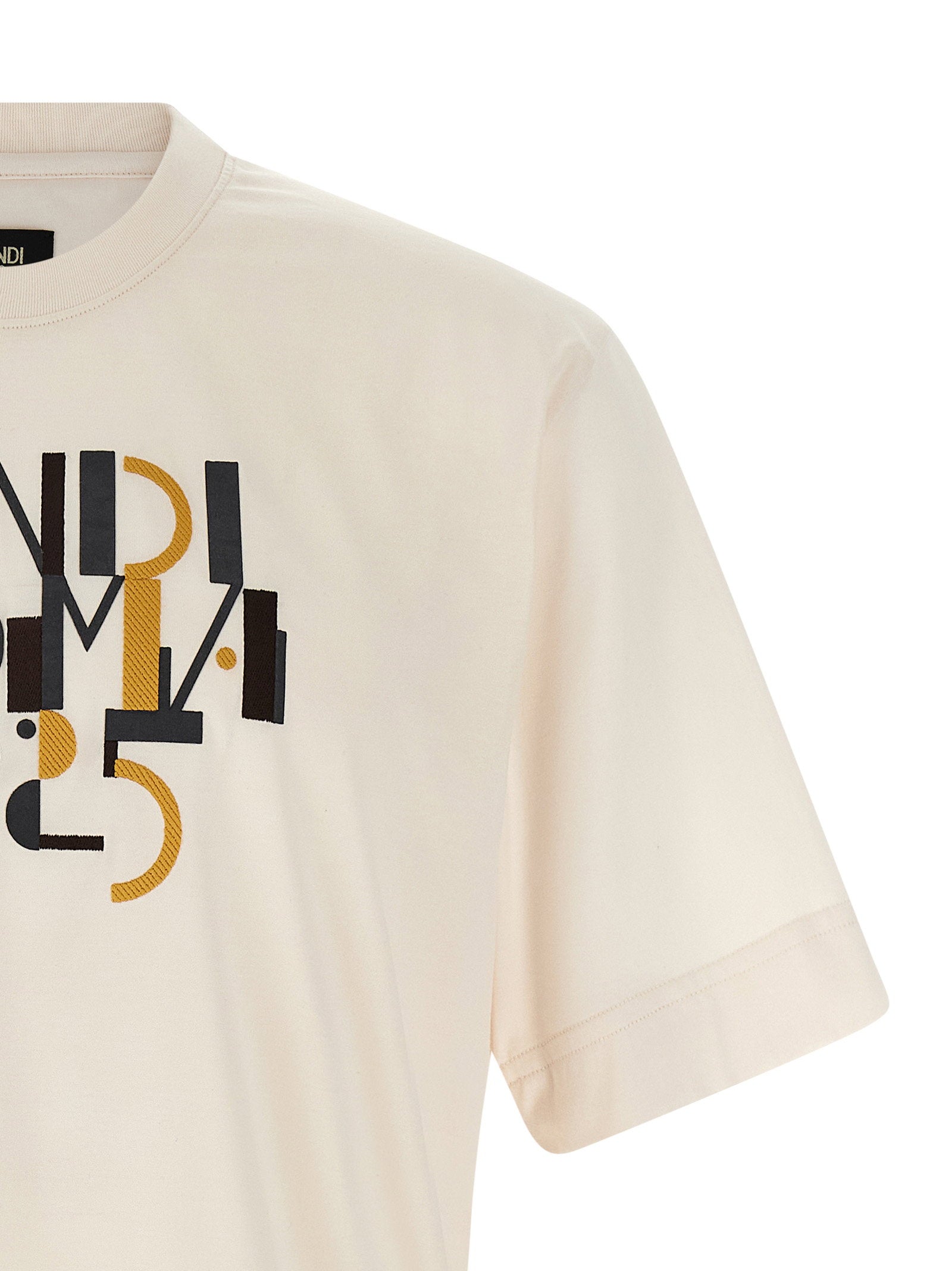 Fendi Fendi Roma 1925 Print T-shirt