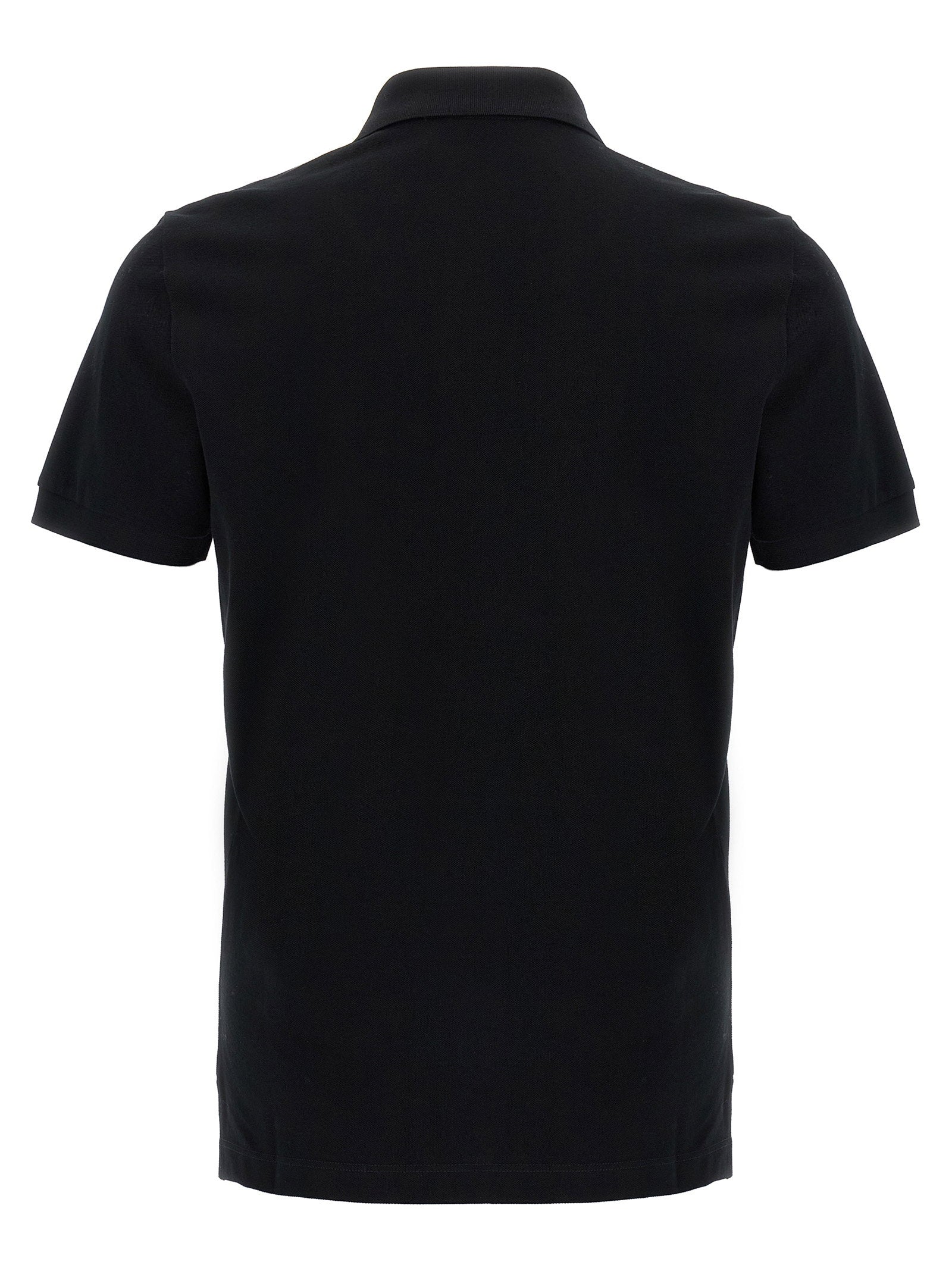 Fendi Fendi Ff Metallic Logo Polo Shirt