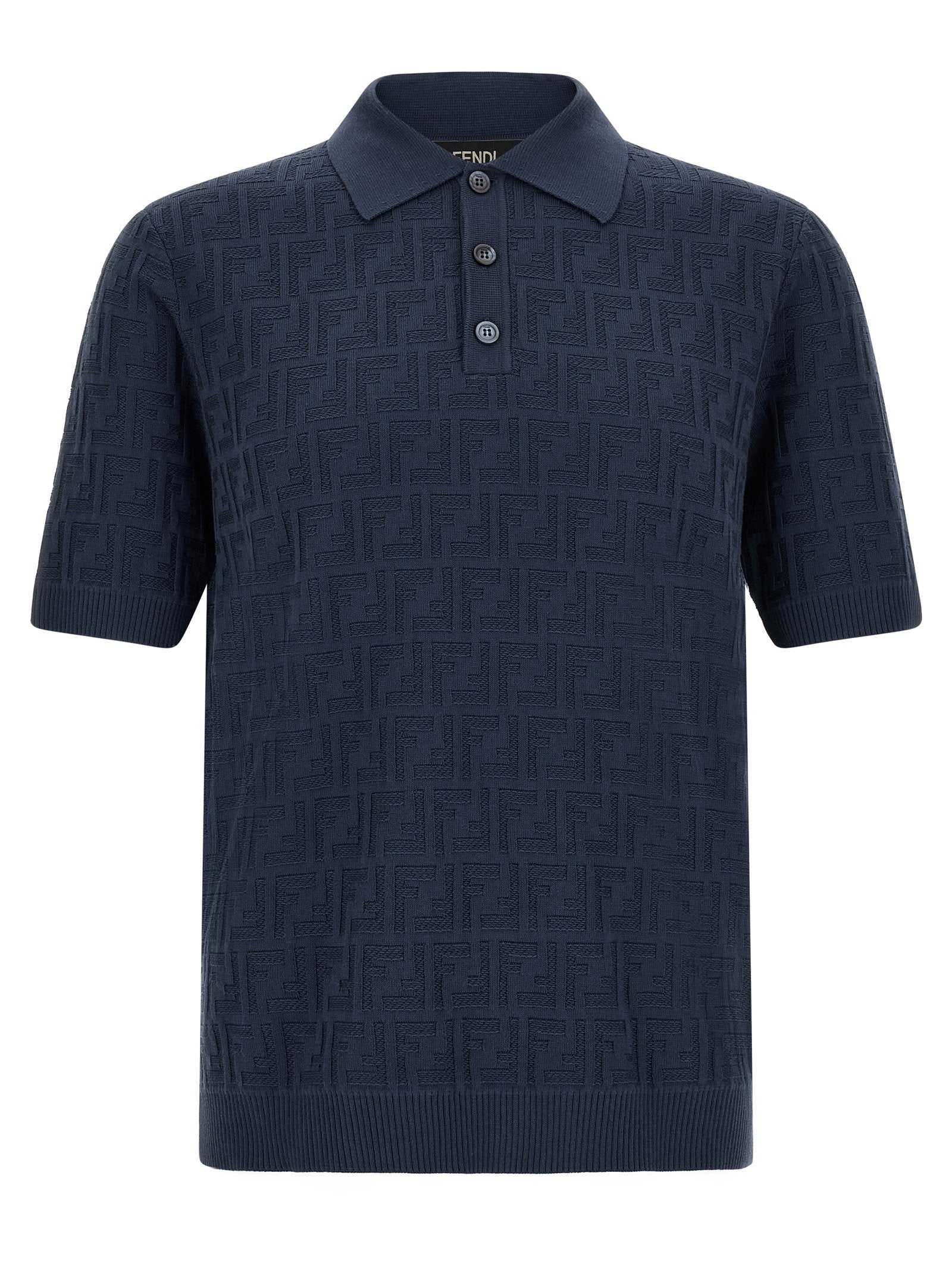 Fendi Fendi Ff Cotton Polo Shirt