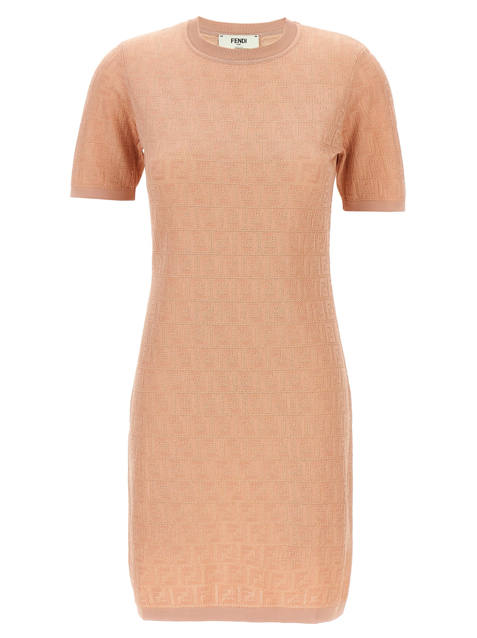 Fendi Fendi Ff Cotton Dress
