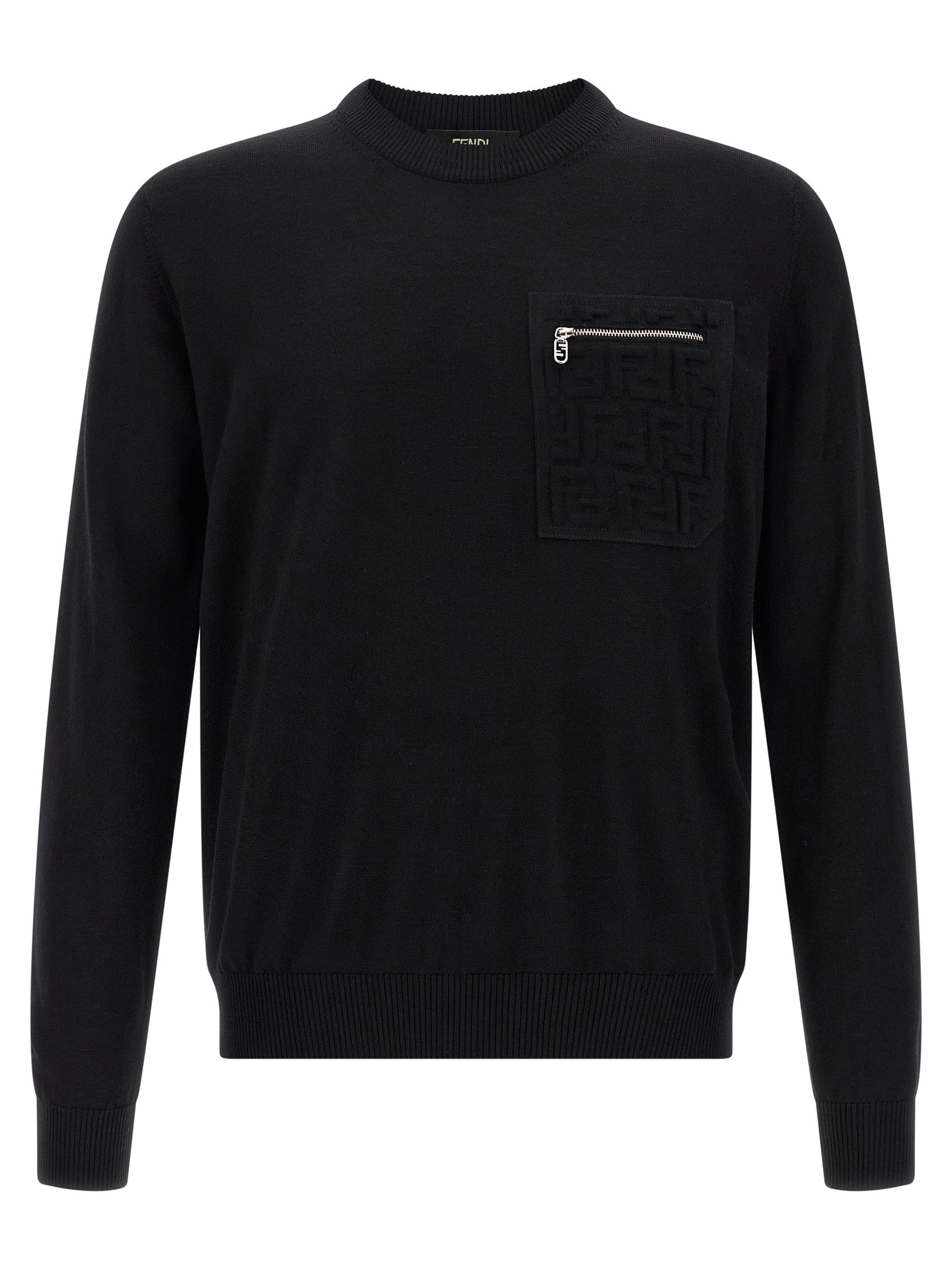 Fendi Fendi Ff Pocket Sweater