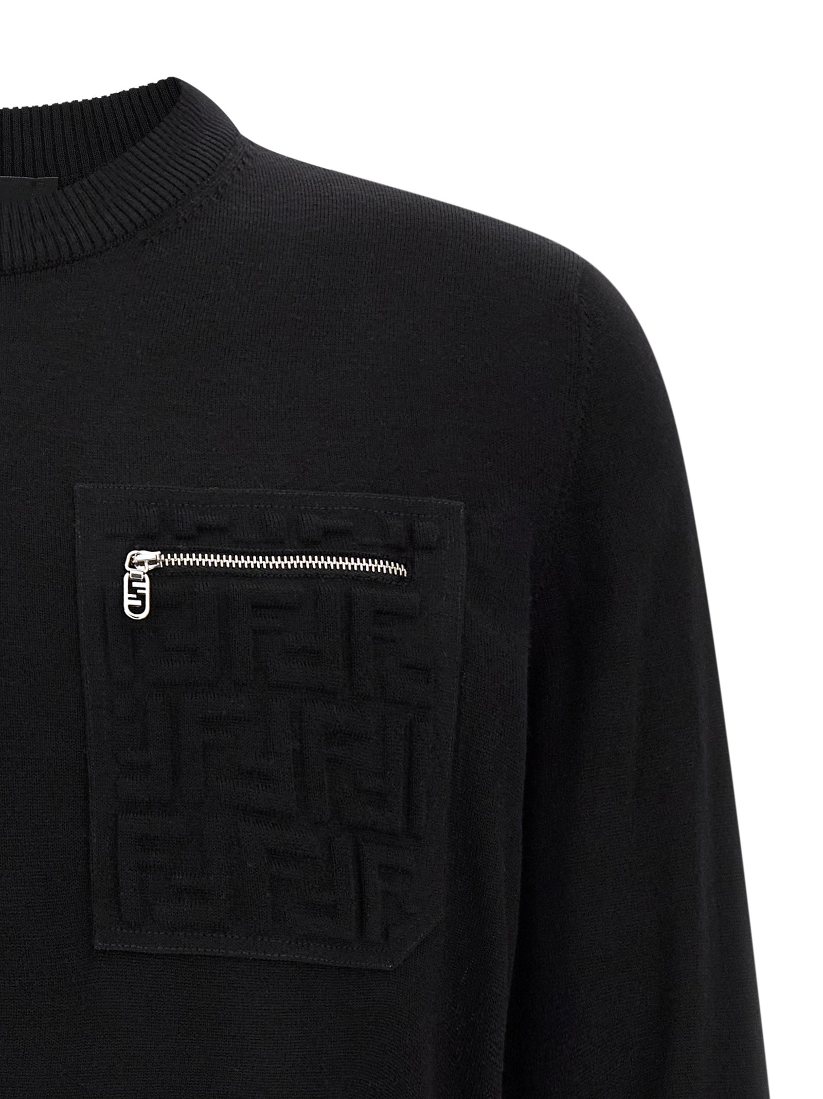 Fendi Fendi Ff Pocket Sweater