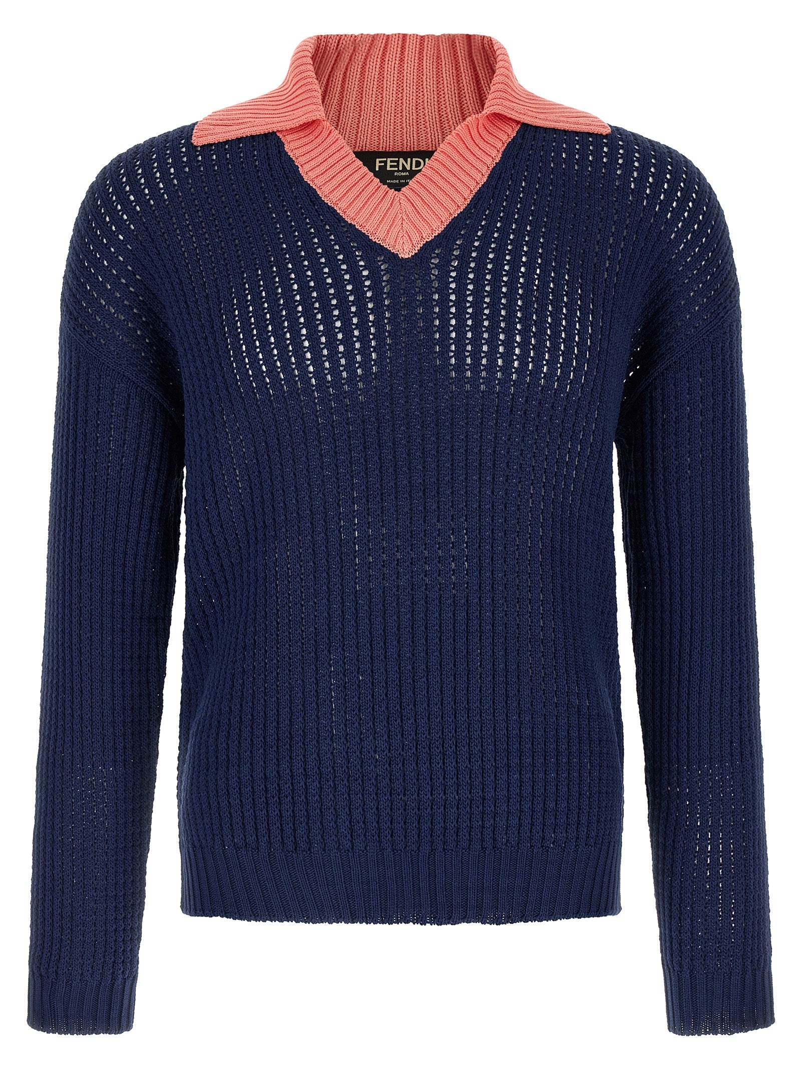 Fendi Fendi Cablé Braided Sweater
