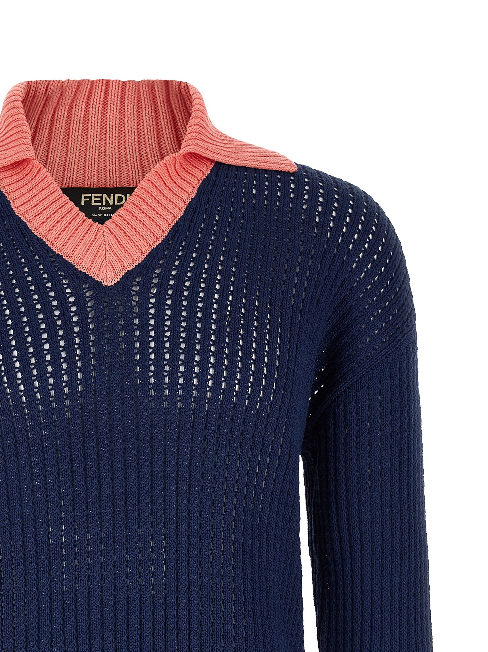 Fendi Fendi Cablé Braided Sweater