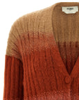 Fendi Fendi Vanisé Knit Cardigan