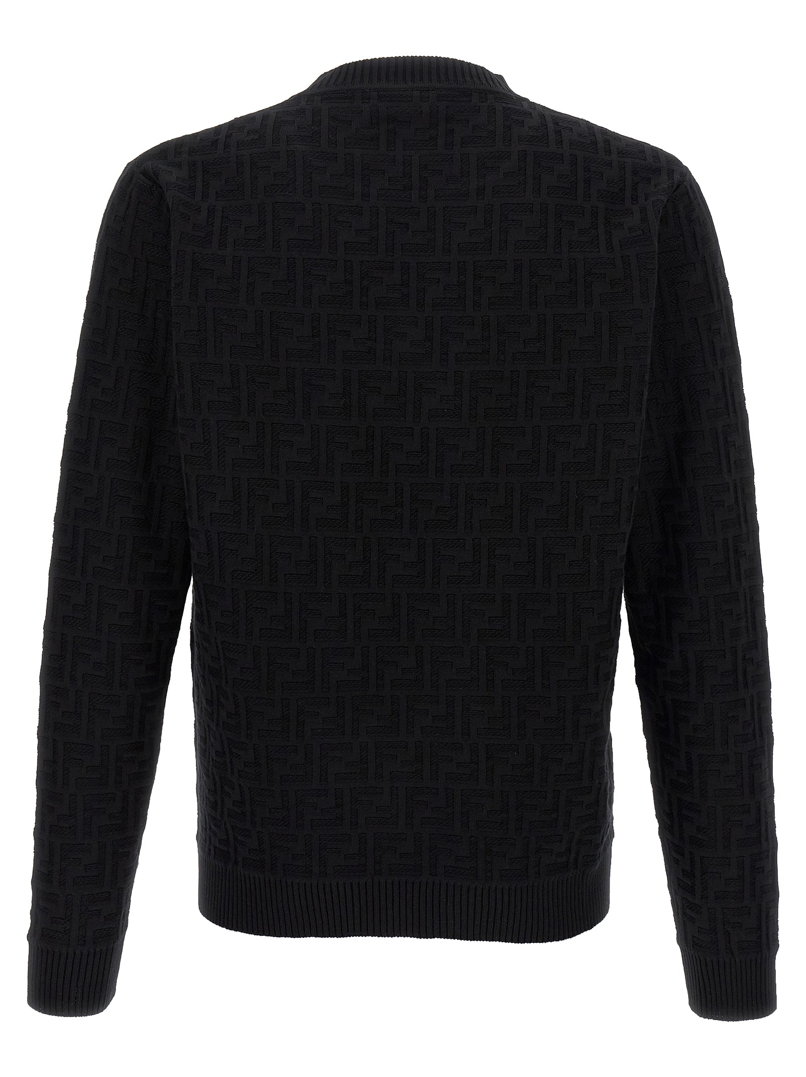 Fendi Fendi Ff Jacquard Sweater