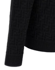 Fendi Fendi Ff Jacquard Sweater