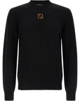 Fendi Fendi Ff Velvet Micro Sweater