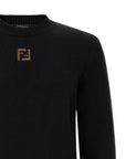 Fendi Fendi Ff Velvet Micro Sweater