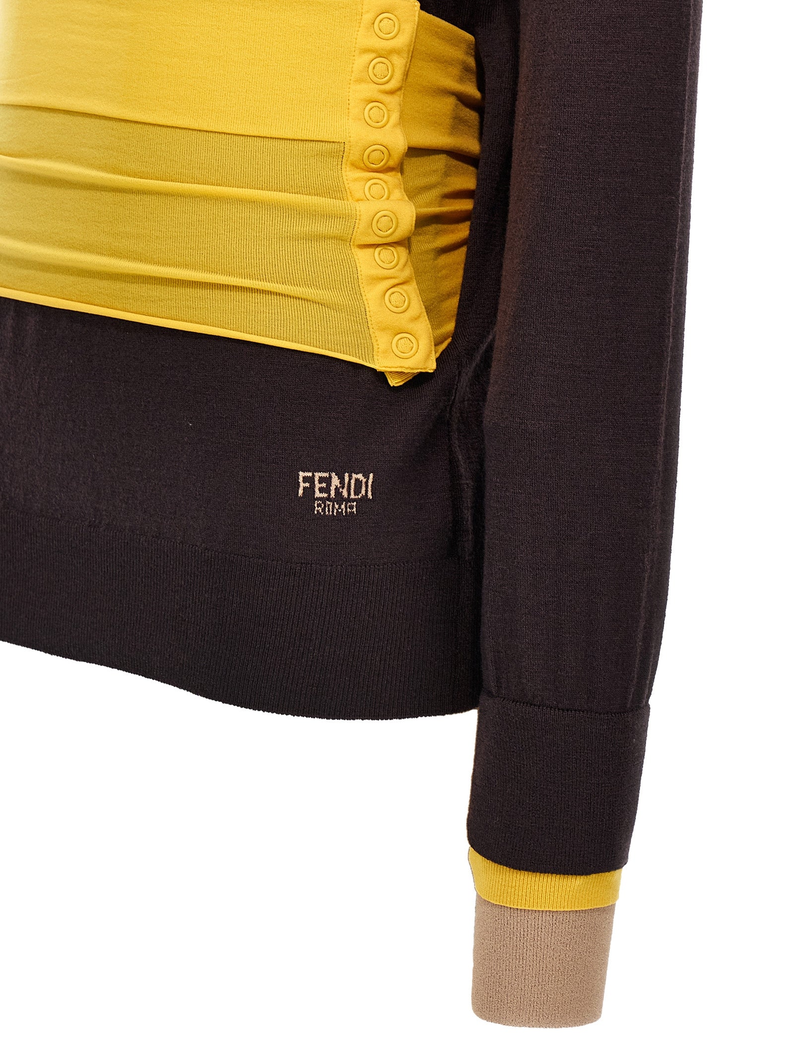 Fendi Fendi Wool Turtleneck Sweater