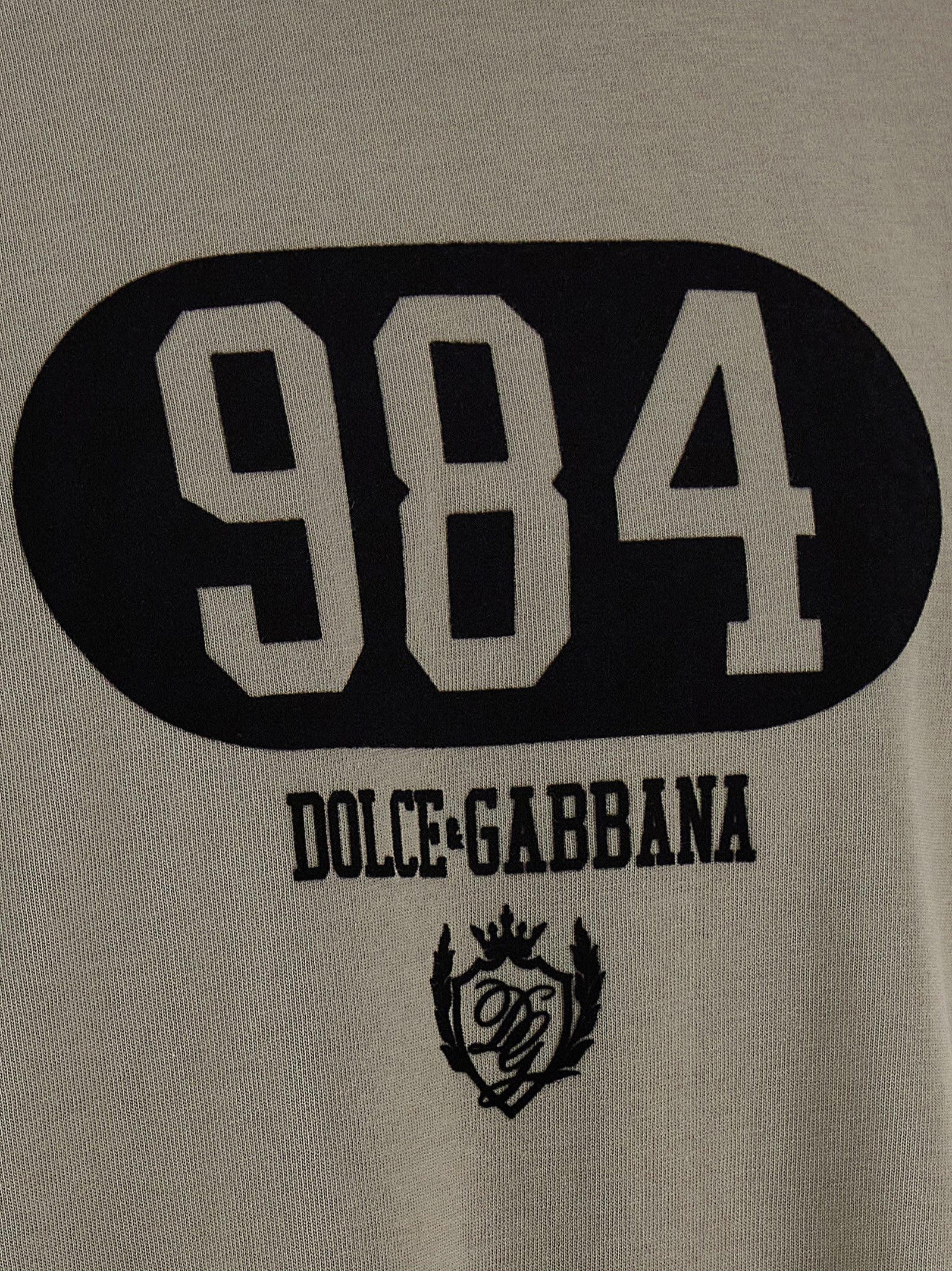Dolce &amp; Gabbana Dolce &amp; Gabbana Flocked Print T-shirt