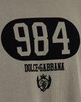 Dolce & Gabbana Dolce & Gabbana Flocked Print T-shirt