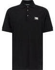 Dolce & Gabbana Dolce & Gabbana Logo Plate Polo Shirt