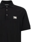 Dolce & Gabbana Dolce & Gabbana Logo Plate Polo Shirt