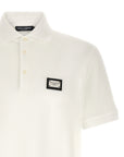 Dolce & Gabbana Dolce & Gabbana Logo Plate Polo Shirt