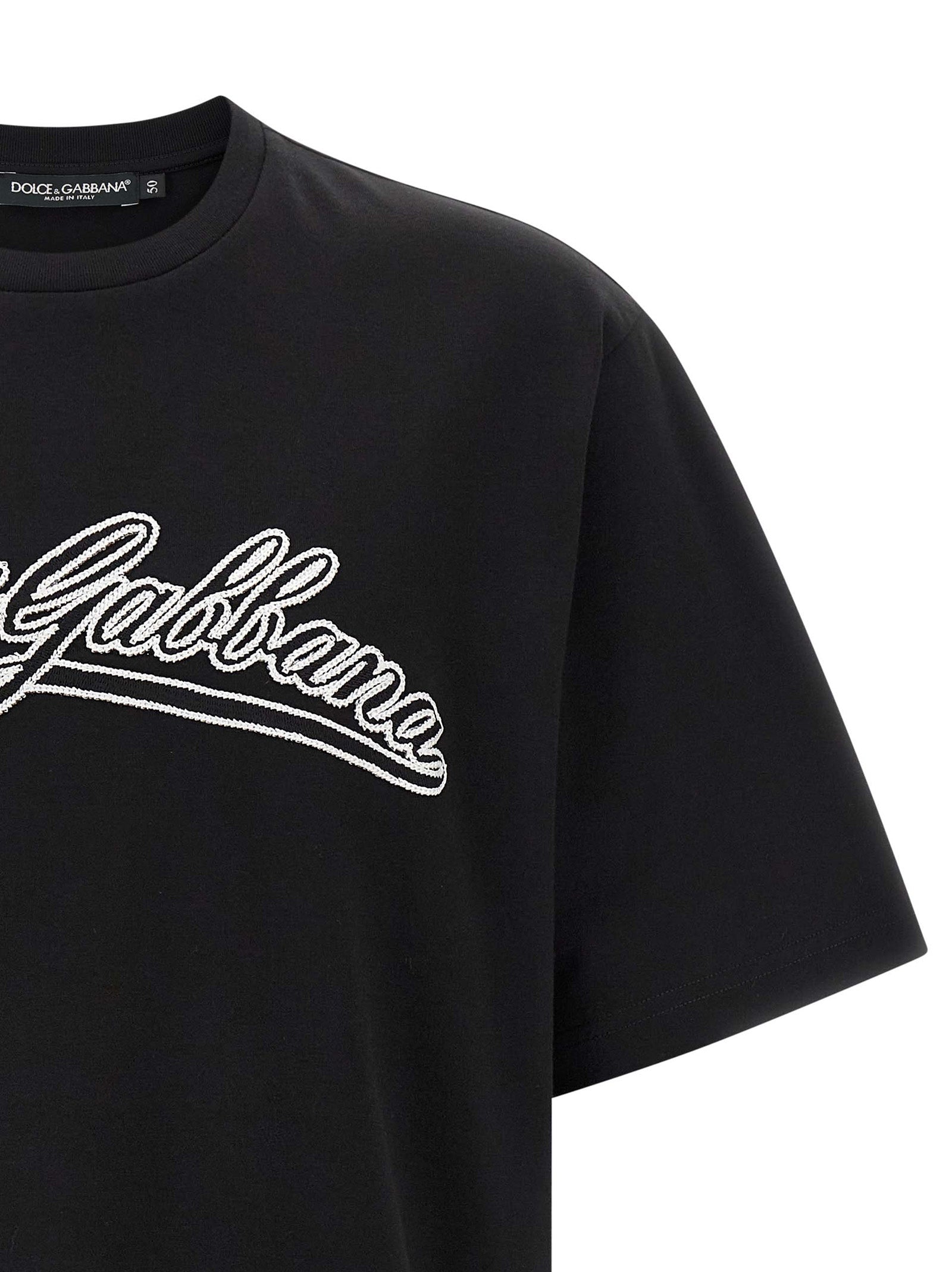 Dolce &amp; Gabbana Dolce &amp; Gabbana Logo Embroidery T-shirt