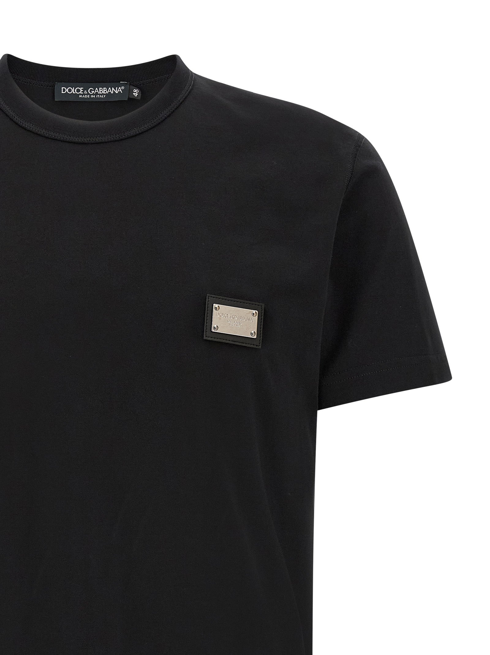 Dolce &amp; Gabbana Dolce &amp; Gabbana Logo Plate T-shirt